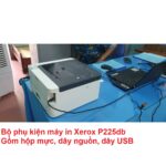 Bộ Phụ Kiện Máy In Xerox P225db Gồm Hộp Mực, Dây Nguồn, Dây USB – Đã Qua Sử Dụng – Có Hướng Dẫn Sử Dụng Lắp Đặt