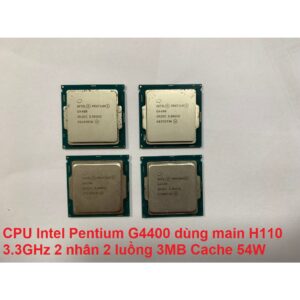 CPU Intel Pentium G4400 dùng main H110 3.3GHz 2 nhân 2 luồng 3MB Cache 54W