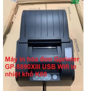 Máy in hóa đơn Gprinter GP-5890XIII USB Wifi in nhiệt khổ K80