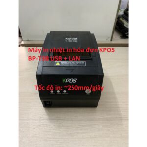 Máy in nhiệt in hóa đơn KPOS BP-T3B USB + LAN
