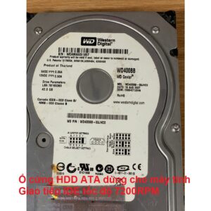 Ổ cứng HDD ATA dùng cho máy tính Giao tiếp IDE tốc độ 7200RPM