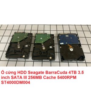 Ổ cứng HDD Seagate BarraCuda 4TB 3.5 inch SATA III 256MB Cache 5400RPM ST4000DM004