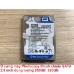 Ổ Cứng Máy Photocopy Ricoh Chuẩn SATA 2.5 Inch Dung Lượng 250GB / 320GB – Có Hướng Dẫn Sử Dụng Lắp Đặt