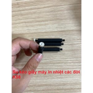 Su kéo giấy máy in nhiệt các đời K58