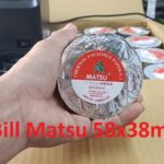Giấy In Bill Matsu 58x38mm – Thùng 200 Cuộn/Thùng – Có Hướng Dẫn Sử Dụng