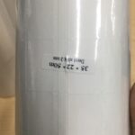 Giấy In Nhãn Decal Nhiệt 35x22mm 3 Tem/Cột Dài 50m – In Nét Rõ, Keo Dán Bền