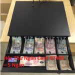 Hộc Thu Ngân Cash RT405 – 5 Ngăn – Cho Shop Thời Trang, Siêu Thị – Có Hướng Dẫn Sử Dụng