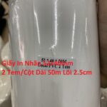 Giấy In Nhãn 52x40mm 2 Tem/Cột Dài 50m Lõi 2.5cm – Có Hướng Dẫn Sử Dụng