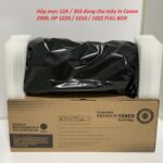 Hộp Mực 12A/303 Q2612A/Canon FX-9 Màu Đen Cho Máy In Canon 2900, HP 1020/1010/1022 Full Box – Có Hướng Dẫn Sử Dụng