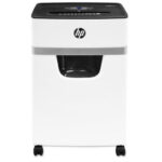 Máy Hủy Tài Liệu HP W2010MC-K2 Hủy Siêu Vụn 10 Tờ, Dao Thép Không Gỉ, Thùng 20L – Có Hướng Dẫn Sử Dụng